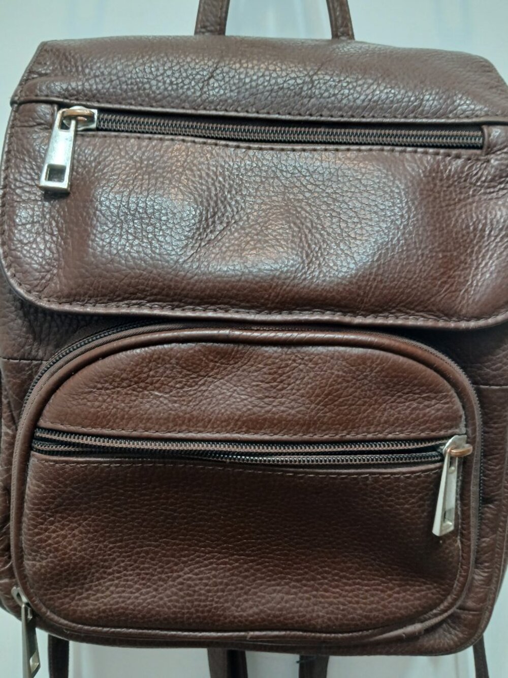 Roma Leather Backpack🤎 - Picture 8 of 10